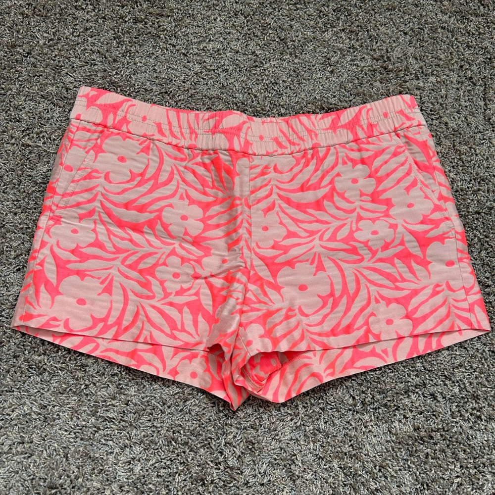 J Crew Factory Floral Pink Women's Shorts